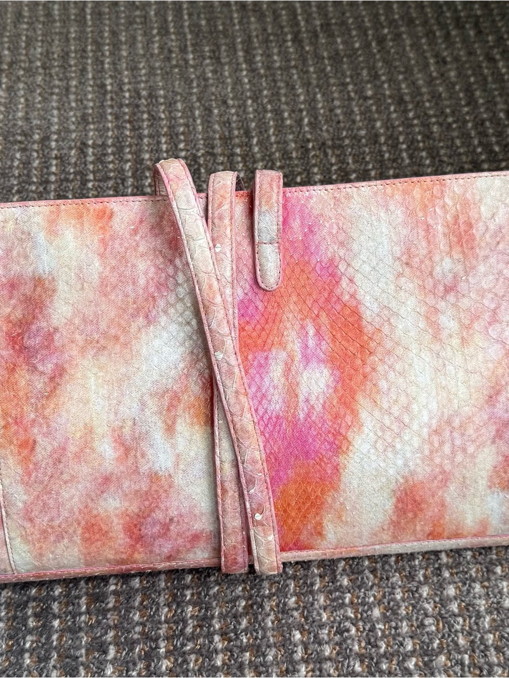 Nancy Gonzales Python Clutch - Picture 5 of 10